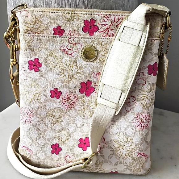 Coach Waverly Floral Crossbody Bag - Picture 9 of 9